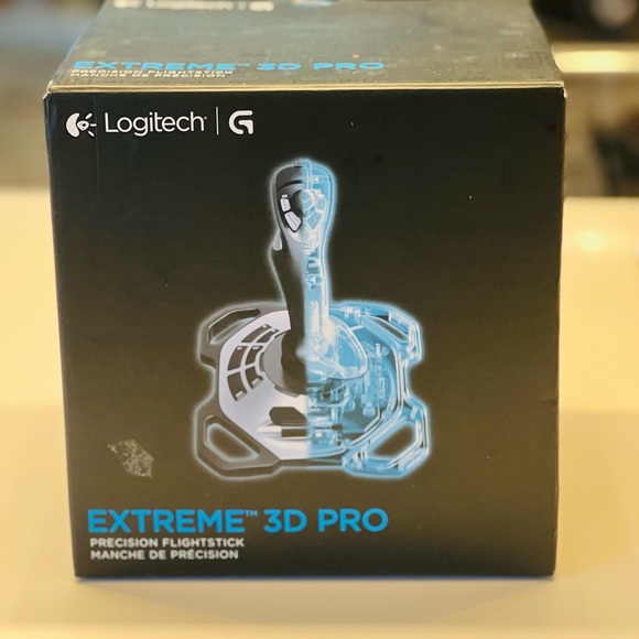 Logitech Extreme 3D Pro Precision Flightstick - Black - Picture 1 of 5